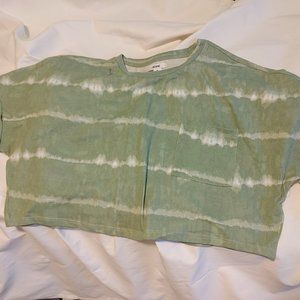 Tie Dye Crop T-shirt